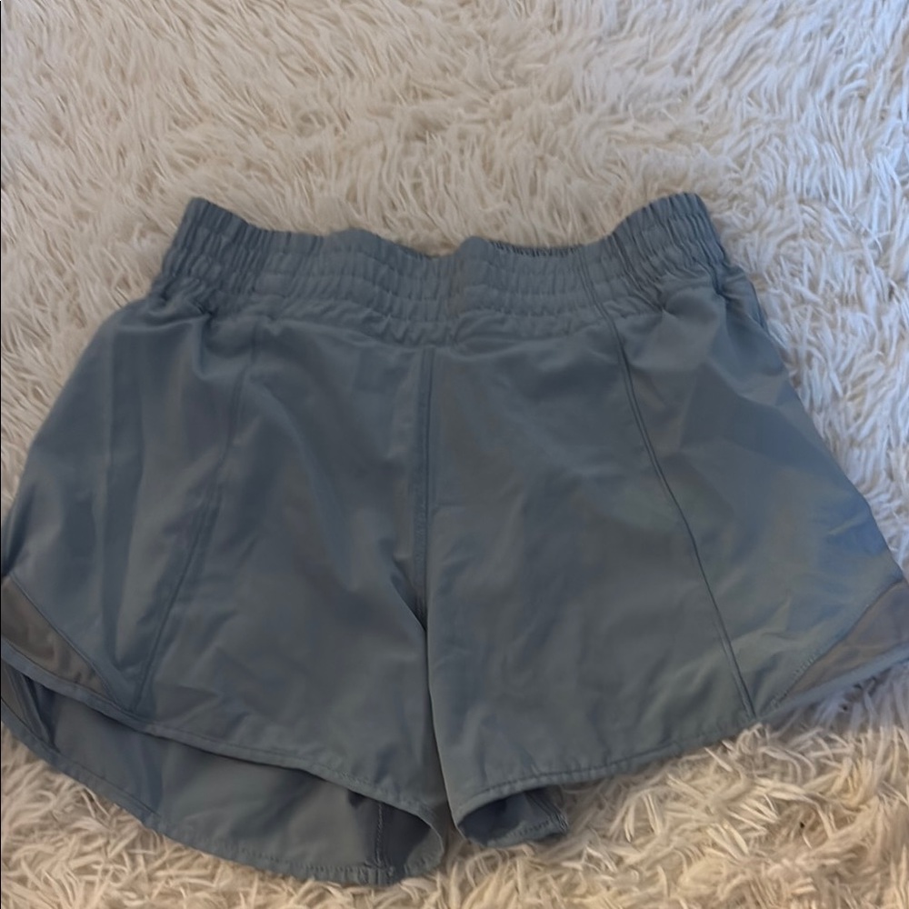 lululemon athletica Women's Sky Blue Athletic Shorts